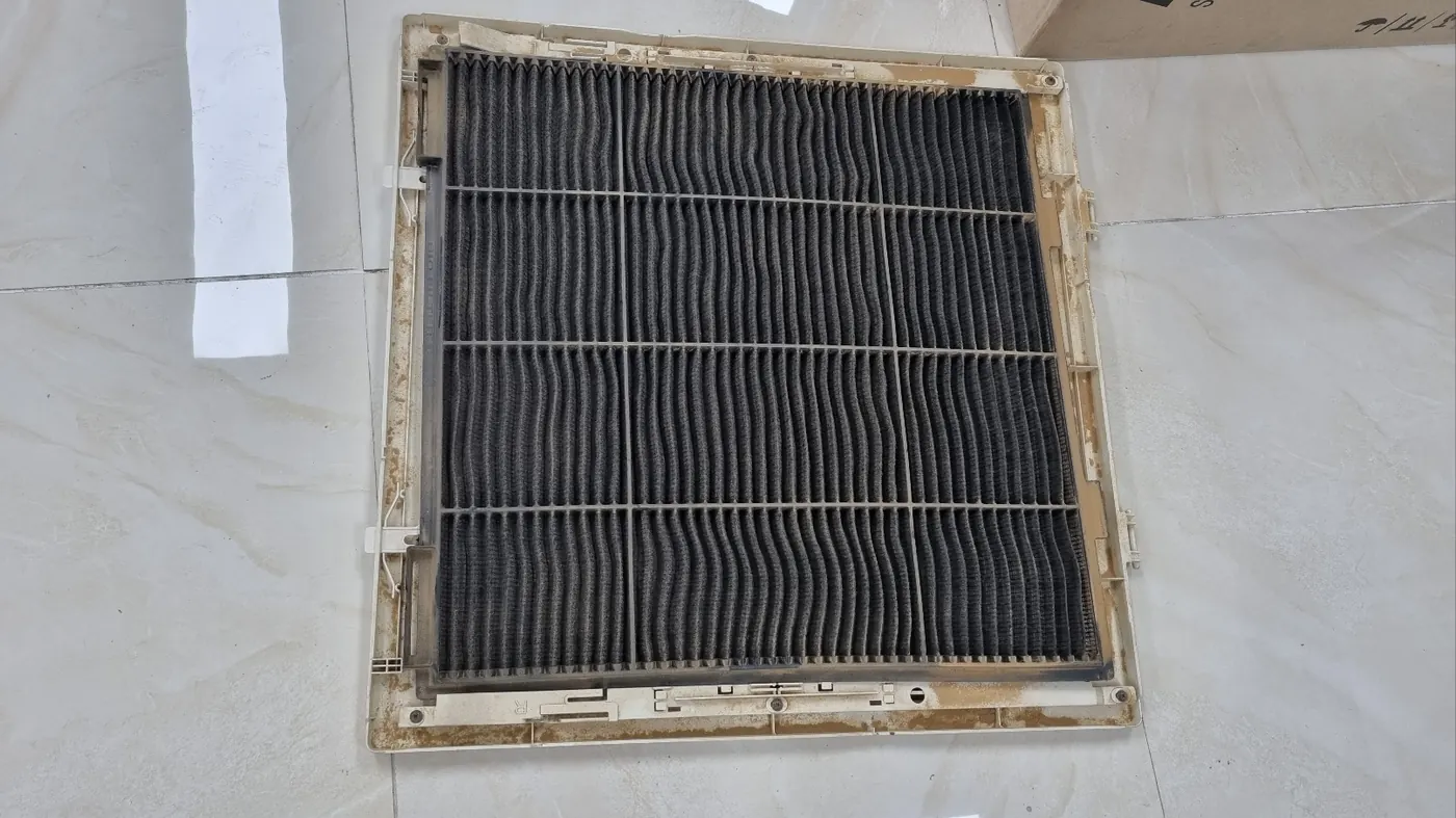 필터·핀 오염 — 울진군 에어컨청소 현장