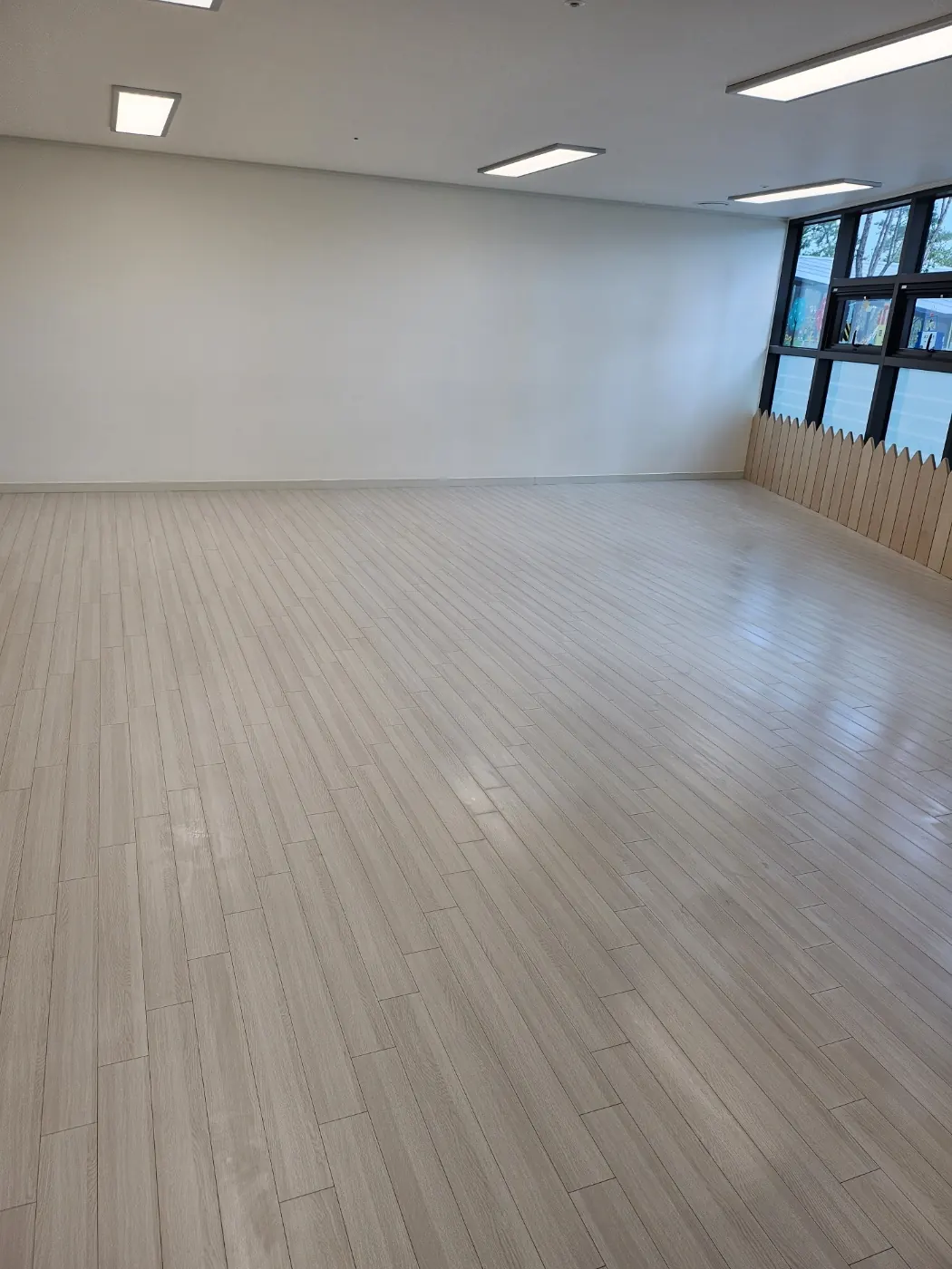 경산시 어린이집청소 시공 현장 — 보육실 정리