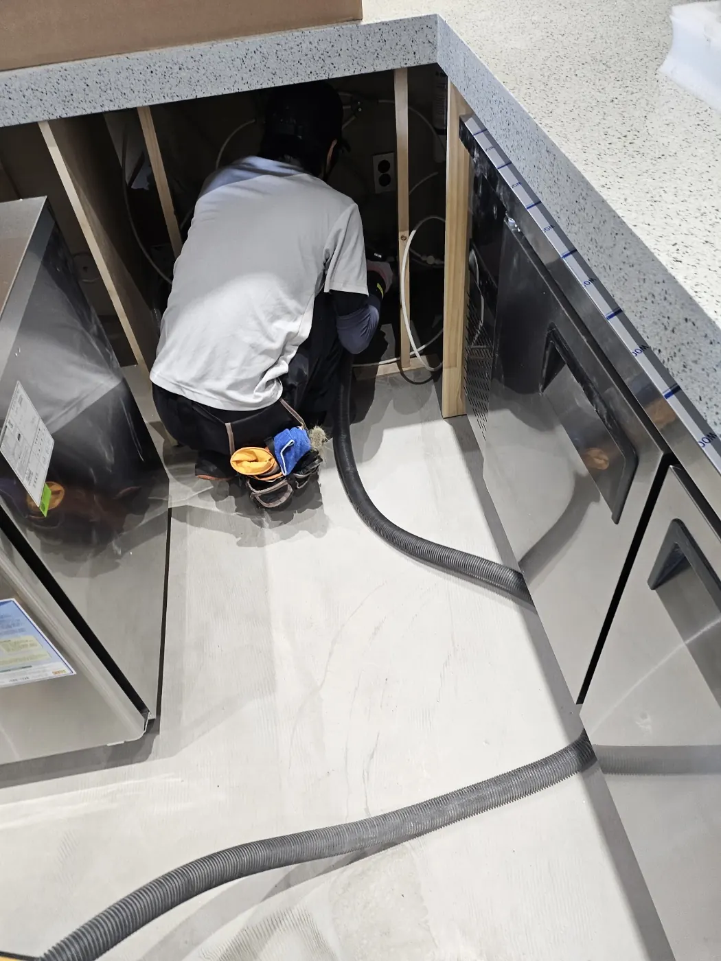 감천면 준공청소 시공 현장 — 준공 마감 확인