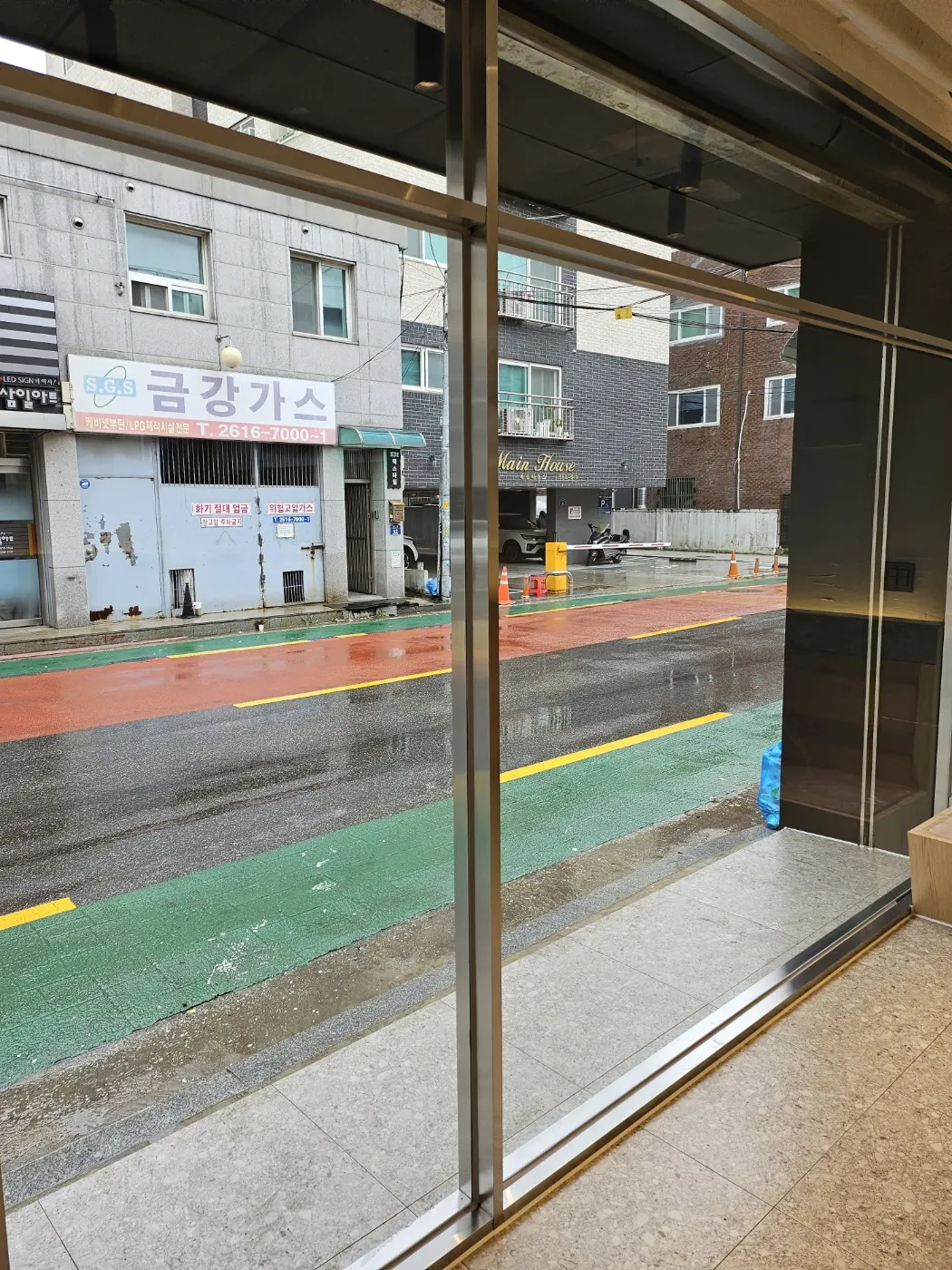 작업 진행 — 칠곡군 준공청소 현장