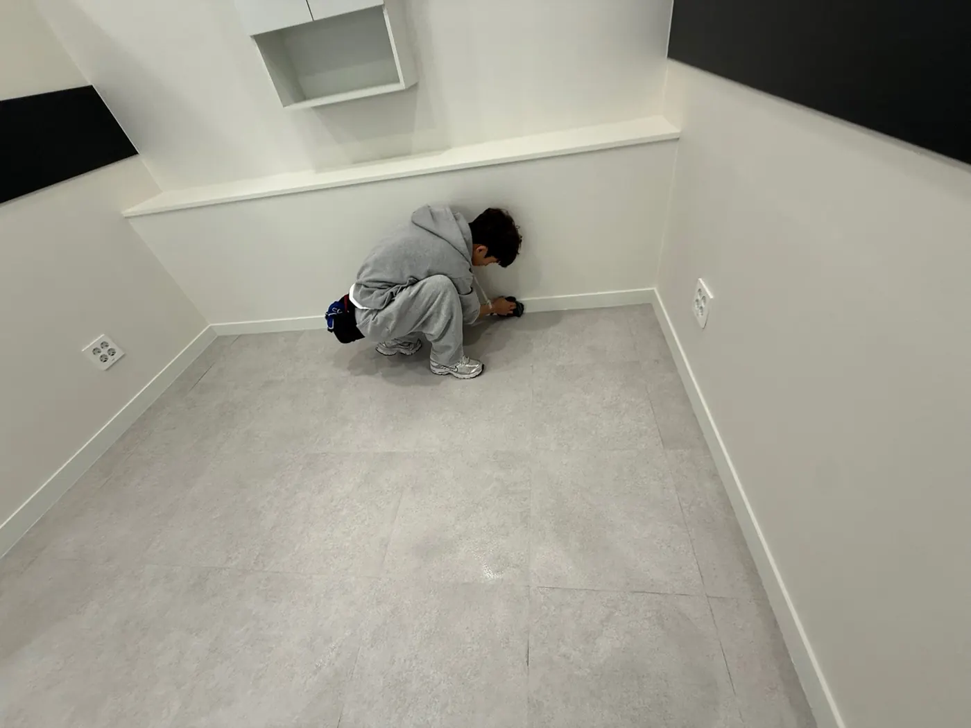 세정 진행 — 김천시 상가청소 현장
